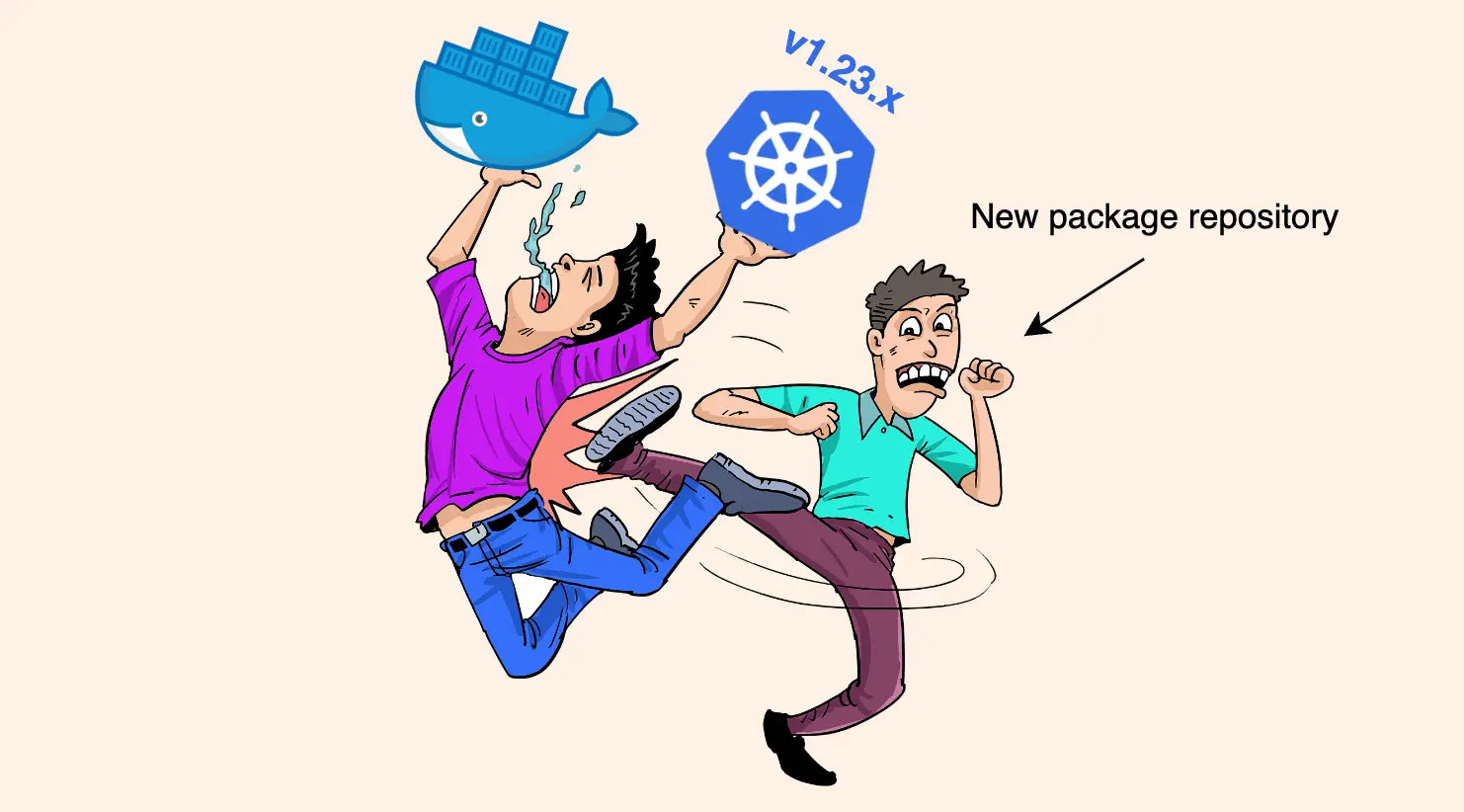 Cover Image for Kubernetes 1.23 버전의 최후 - Ubuntu kubernetes apt install 에러